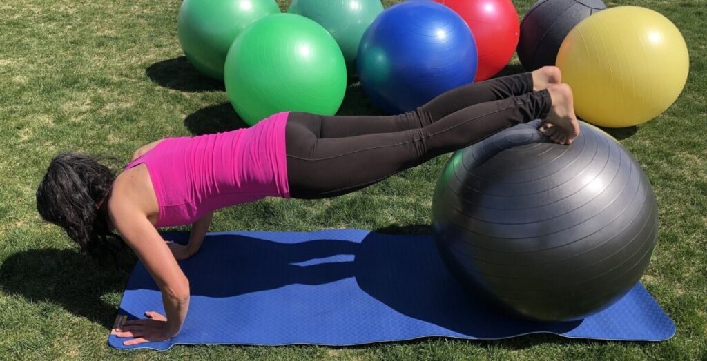 Small Pilates Ball vs. Pilates Soft Ball