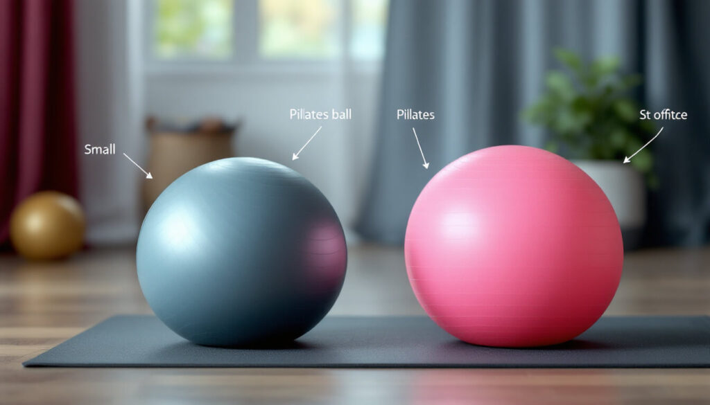 Small Pilates Ball vs. Pilates Soft Ball